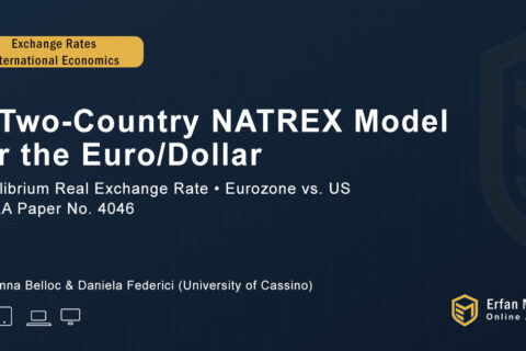 A Two-Country NATREX Model for the EUR,USD