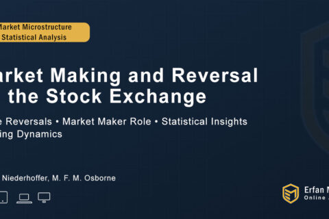 Market Making And Reversal On The Stock Exchange